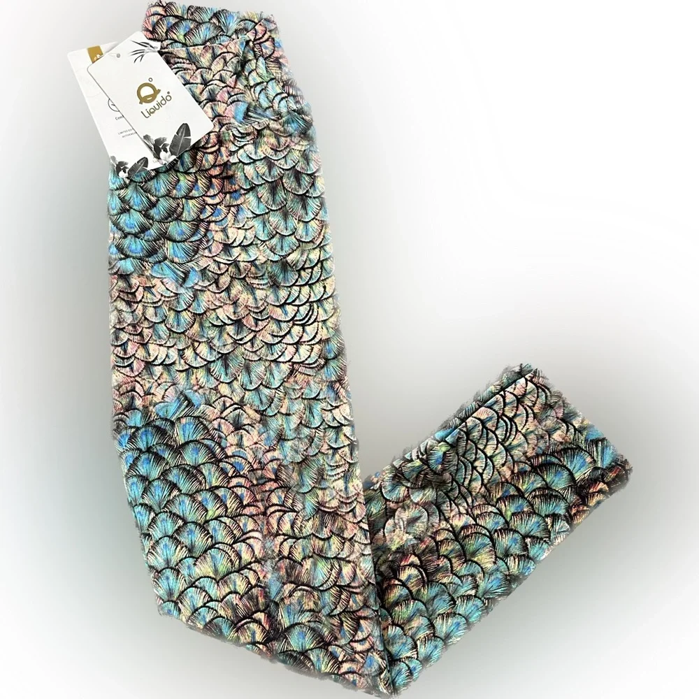 LIQUIDO ACTIVE MERMAID SPELL LEGGINGS. - Picture 1 of 11